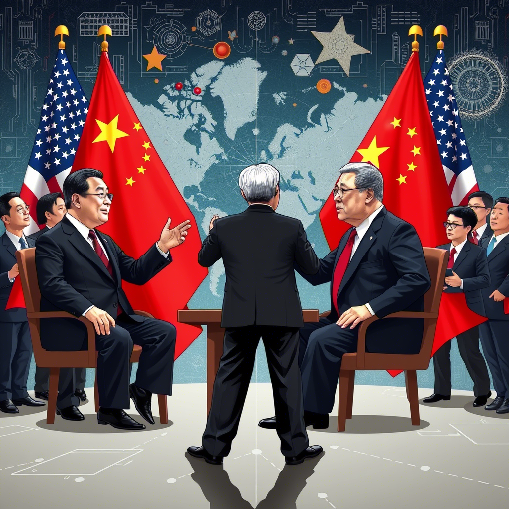 58cc27ba-1572-41e5-82b7-d9a85e38222b Intelligence Artificielle : La Chine Défiant les États-Unis dans une Course Effrénée vers l’Innovation