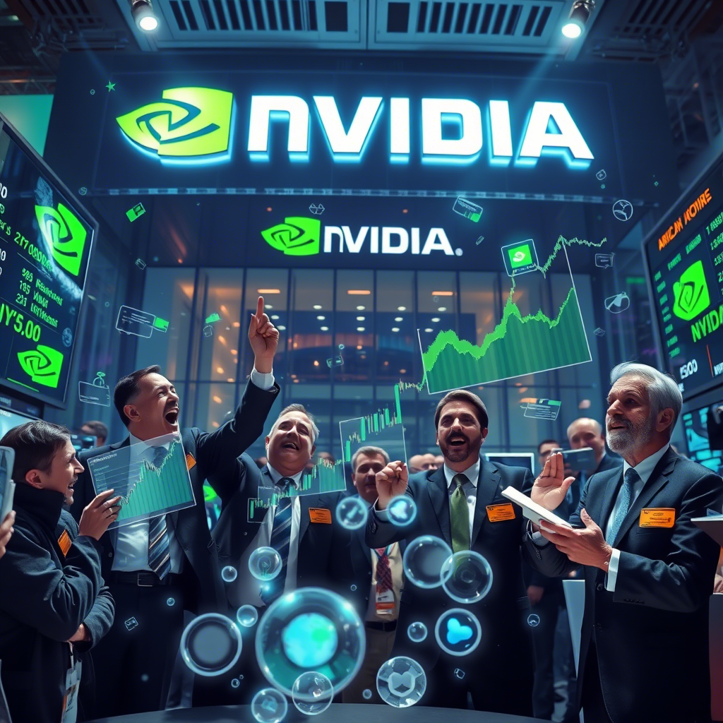 6440ffb6-115e-4f87-afb4-b2ae6dca3d54 Nvidia Explose Les Prévisions de Wall Street : Une Percée Historique Portée par l'Intelligence Artificielle