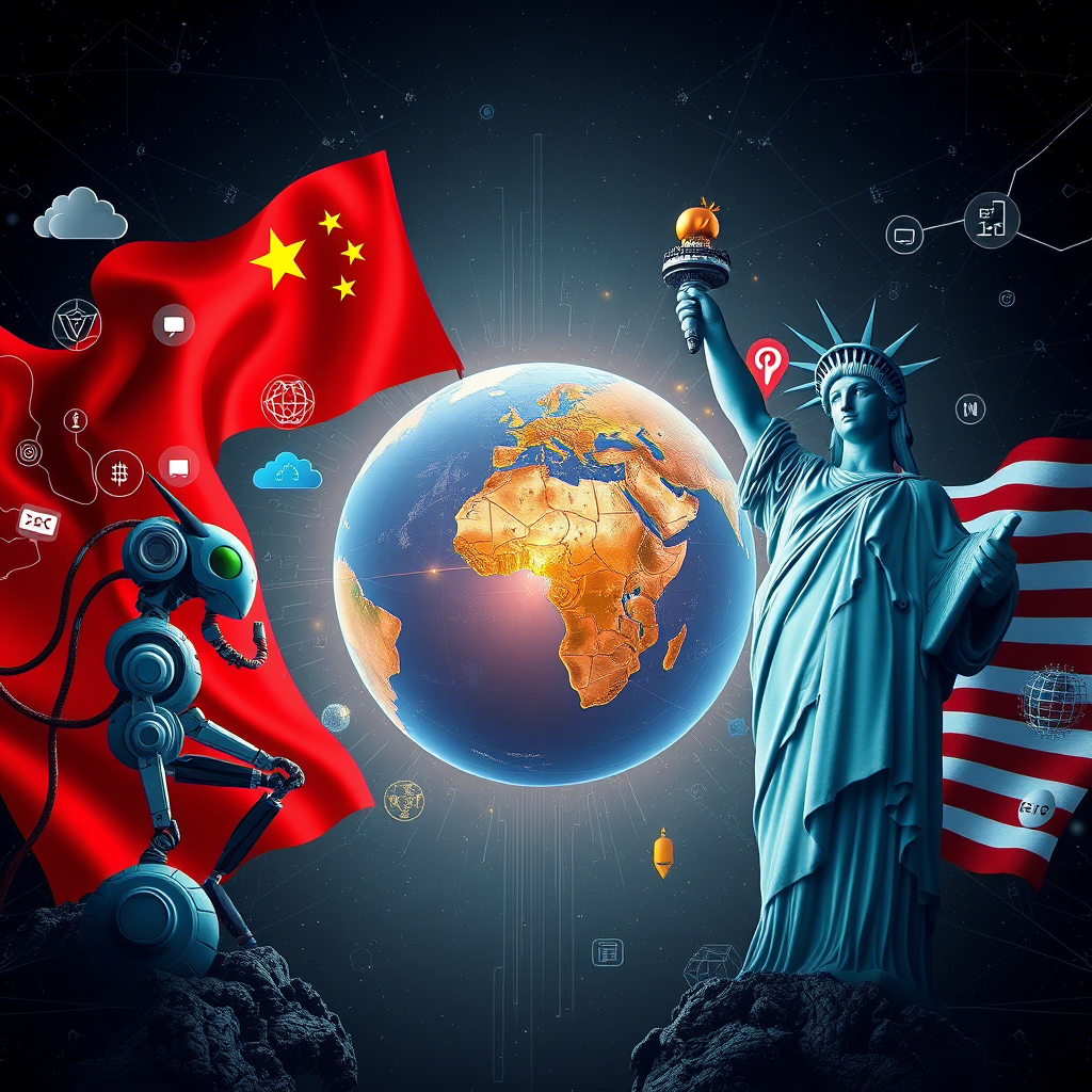 99631be2-b3c2-4897-afaf-ae44ce51d63d Intelligence Artificielle : Une Bataille Mondiale Entre la Chine et les États-Unis