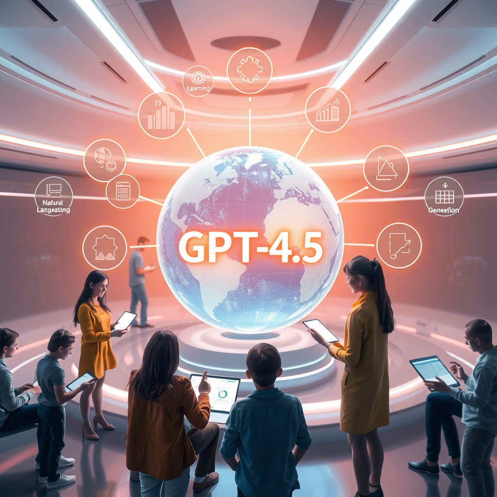 afb55d0e-8339-49a1-9ed1-4290f12338be GPT-4.5 est disponible : découvrez les nouveautés de l'IA d'OpenAI