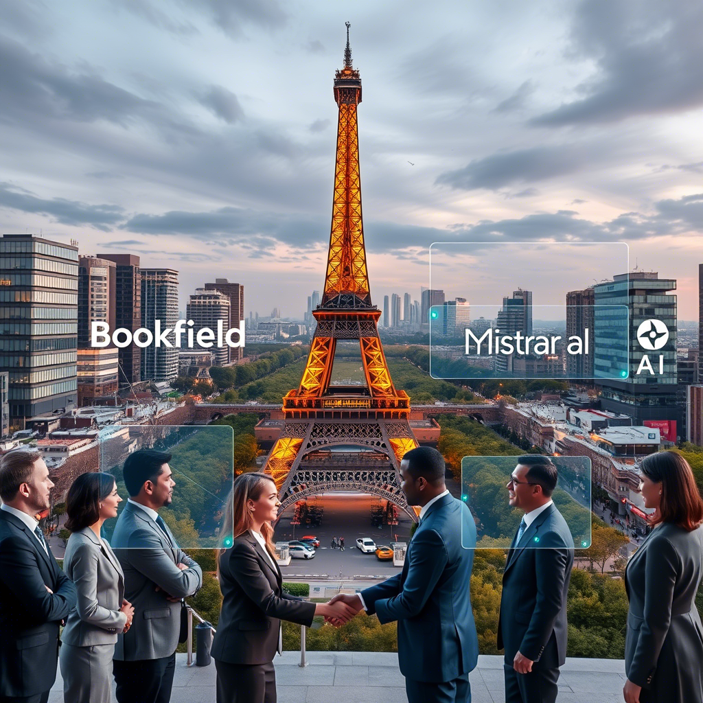 d2185630-7bbe-494f-bc41-d16cc101ad14 Intelligence Artificielle : La France attire des milliards d’investissements avec Brookfield et Mistral AI