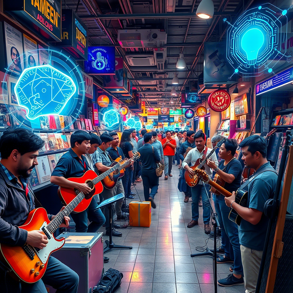 80a3cc6b-98bc-453b-b47d-3d0caa54c0b5 Le Marché de la Musique Face à l'Intelligence Artificielle : Une Industrie en Pleine Mutation