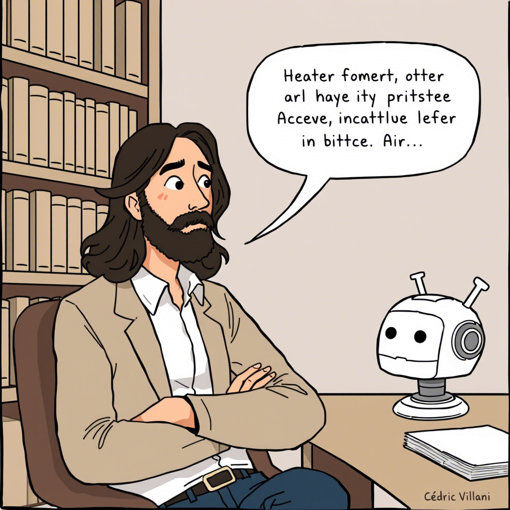 a9ada97d-8b77-4a7e-ac0b-95515e44434c Faut-il être poli avec l'IA ? L'avis de Cédric Villani