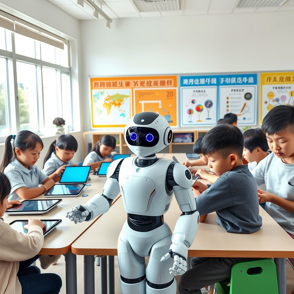 L'Intelligence Artificielle dans les Écoles Primaires de Pékin