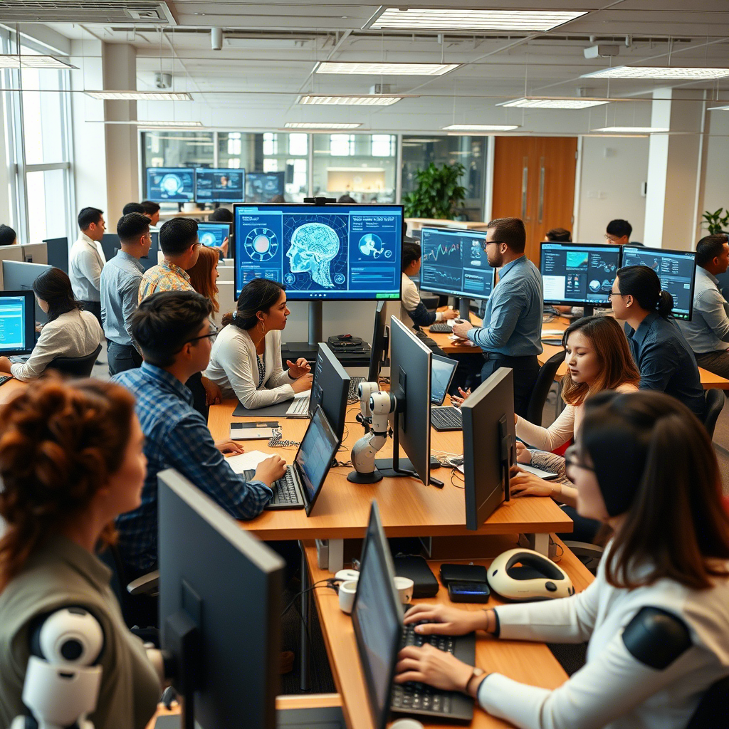 ddabfb9a-72af-47a5-9b7f-44f22fe1dc7b L'impact de l'intelligence artificielle sur le monde du travail : une révolution à double tranchant