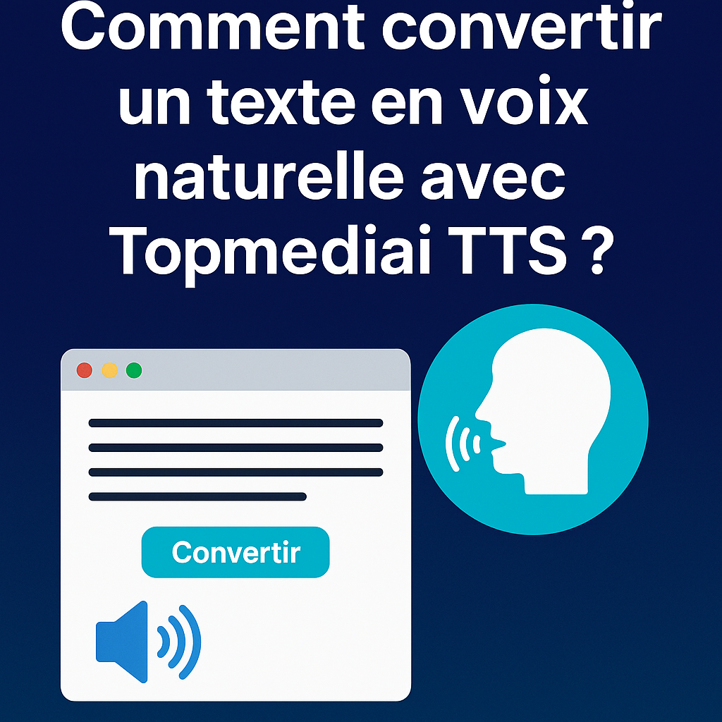 Comment convertir un texte en voix naturelle avec Topmediai TTS ? (Guide étape par étape)