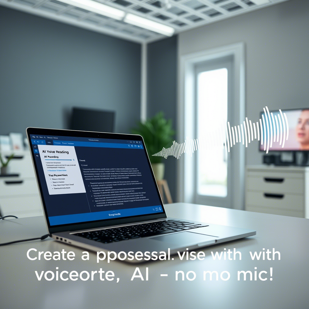 42f3c6d7-db1c-4f14-941f-71b355cfb252 Comment créer une voix off professionnelle sans microphone grâce à l’IA ?