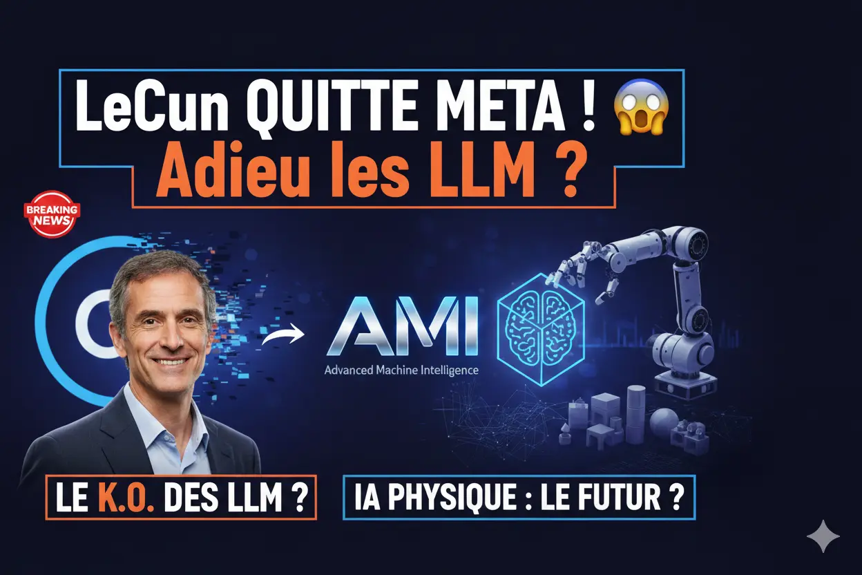 Yann LeCun quitte Meta