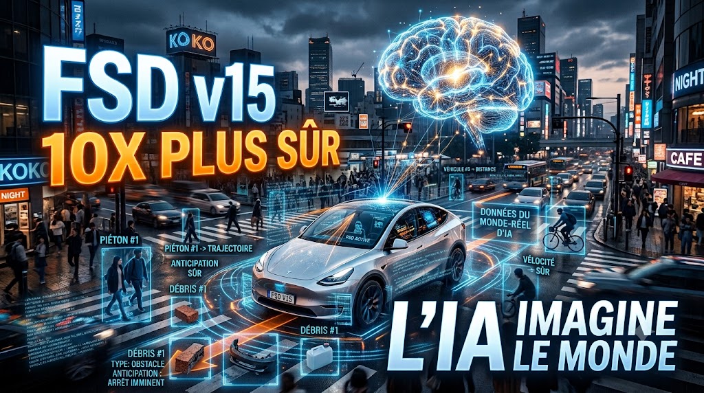 Déploiement de Tesla FSD v15