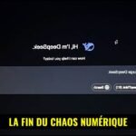 Une interface graphique futuriste affichant des visualisations de données et des icônes de recherche, symbolisant la capacité de Clipto à indexer et retrouver des informations dans de vastes bibliothèques vidéo grâce à l'IA.