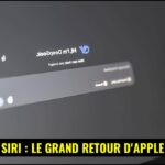 Interface d'un smartphone moderne affichant une application d'assistant vocal basée sur l'intelligence artificielle, symbolisant la renaissance de Siri avec iOS 27.