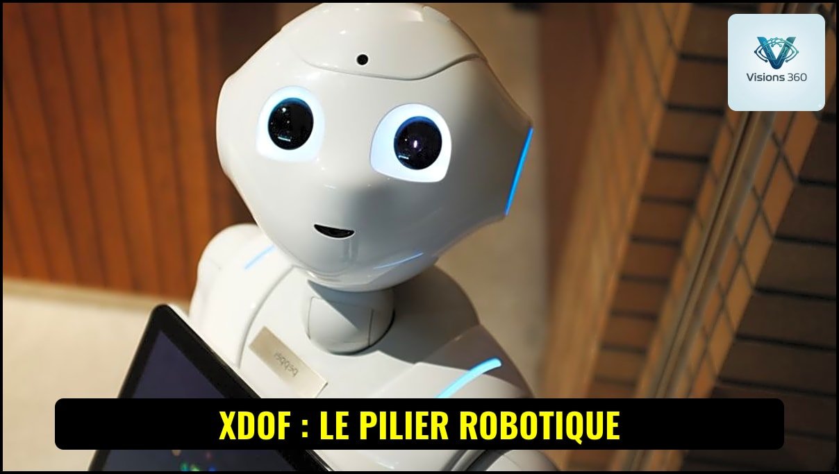 Un bras robotisé manipulant un objet dans un environnement de laboratoire, symbolisant la collecte de données pour l'entraînement de robots.