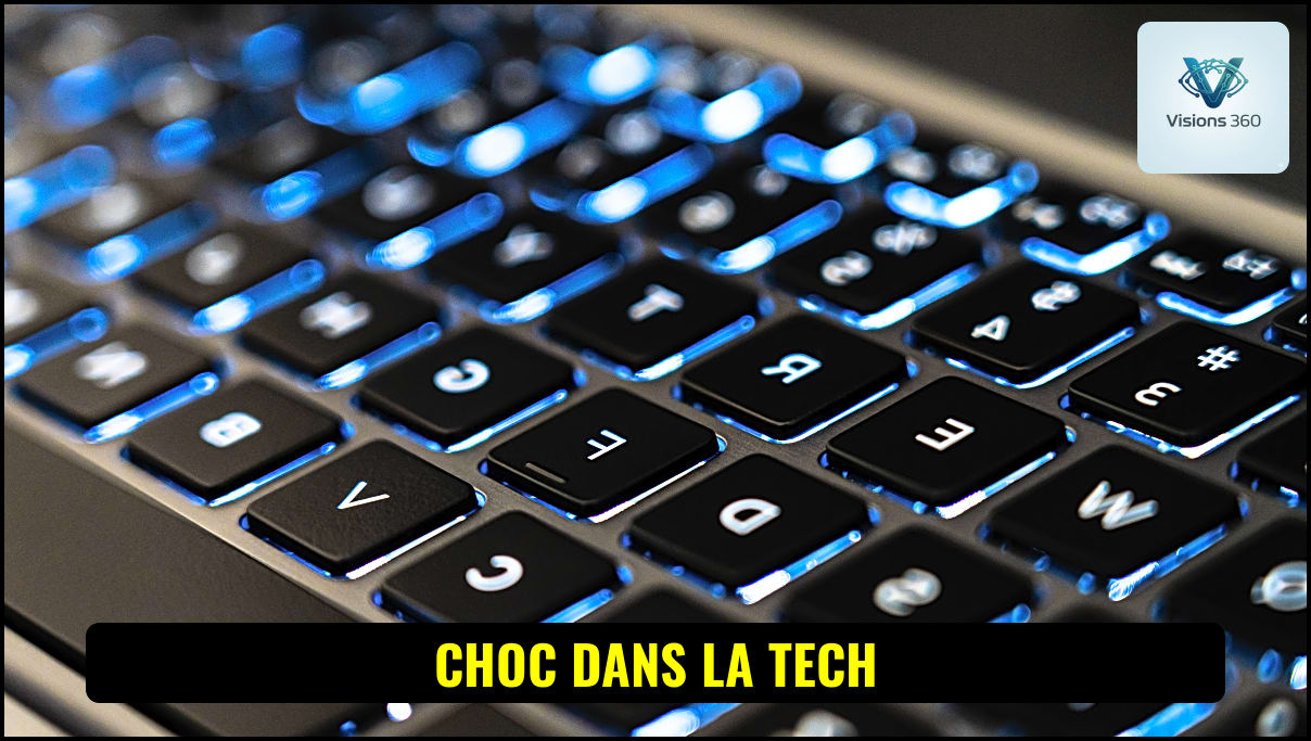 Interface d'une application de productivité sur un écran d'ordinateur portable